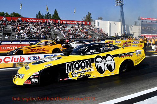 Jim Campbell (near lane) - J.R. Todd (far lane) - F/C
